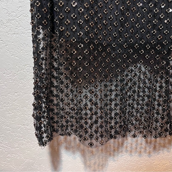 NWT $159 Gianni Bini Size 2 Willow Mesh Dress - Picture 5 of 8